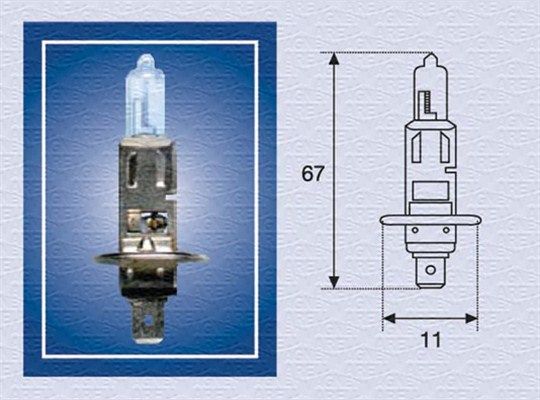 MAGNETI MARELLI Hõõgpirn 002572100000